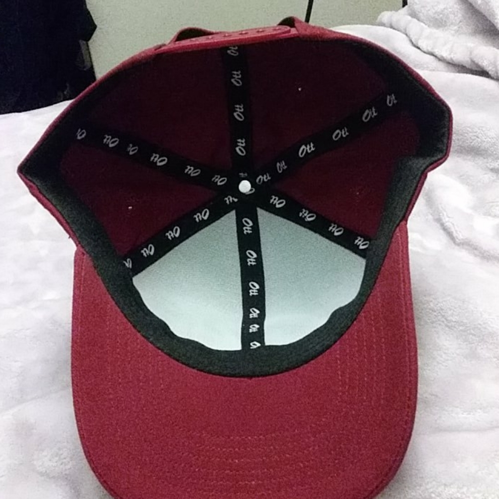 Burgundy daddy cap - Picture 3 of 3